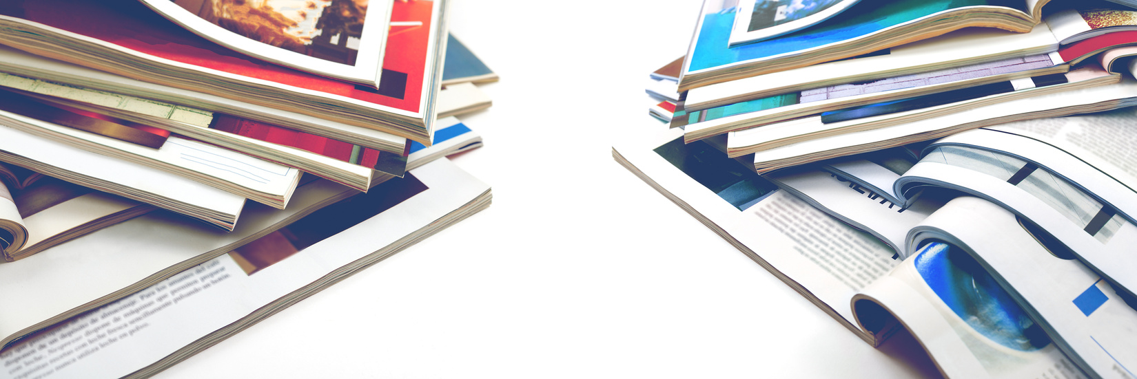 Fashion Articles and Catalog Design over White Background